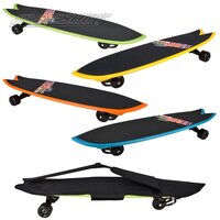 Surf Skateboard With Nylon Carrier (35 X 9.5")