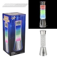 B/O Sparkle LED Chrome Lamp 12"