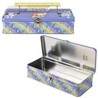 Bluey Storage Tin W/Ruler Handle 9"