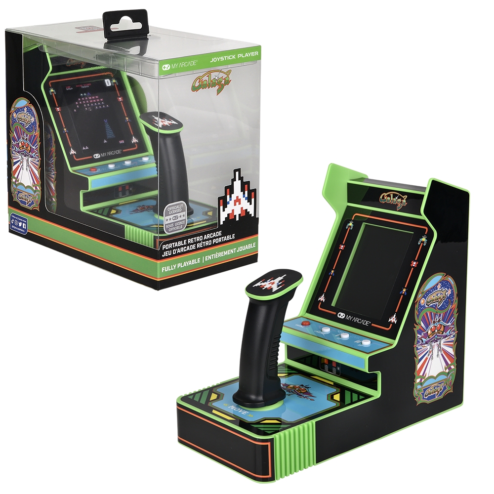 Galaga Joystick Collectible Retro Mini Arcade