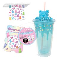 Gummy Bear GID Tattoo Sticker Fun Cup 15.2 oz