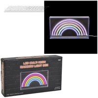 Rainbow Neon Light Box 9" X 5"
