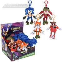 Sonic Plush Clip (12 Asst.) 5"