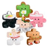 Foodie Plush Puzzle Bento (Asst) 8.5"