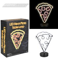 LED Neon Table Lamp - Pizza 11.5"
