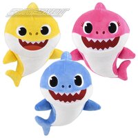 (Jumbo - L) Baby Shark Family (3 Asst.) 10"