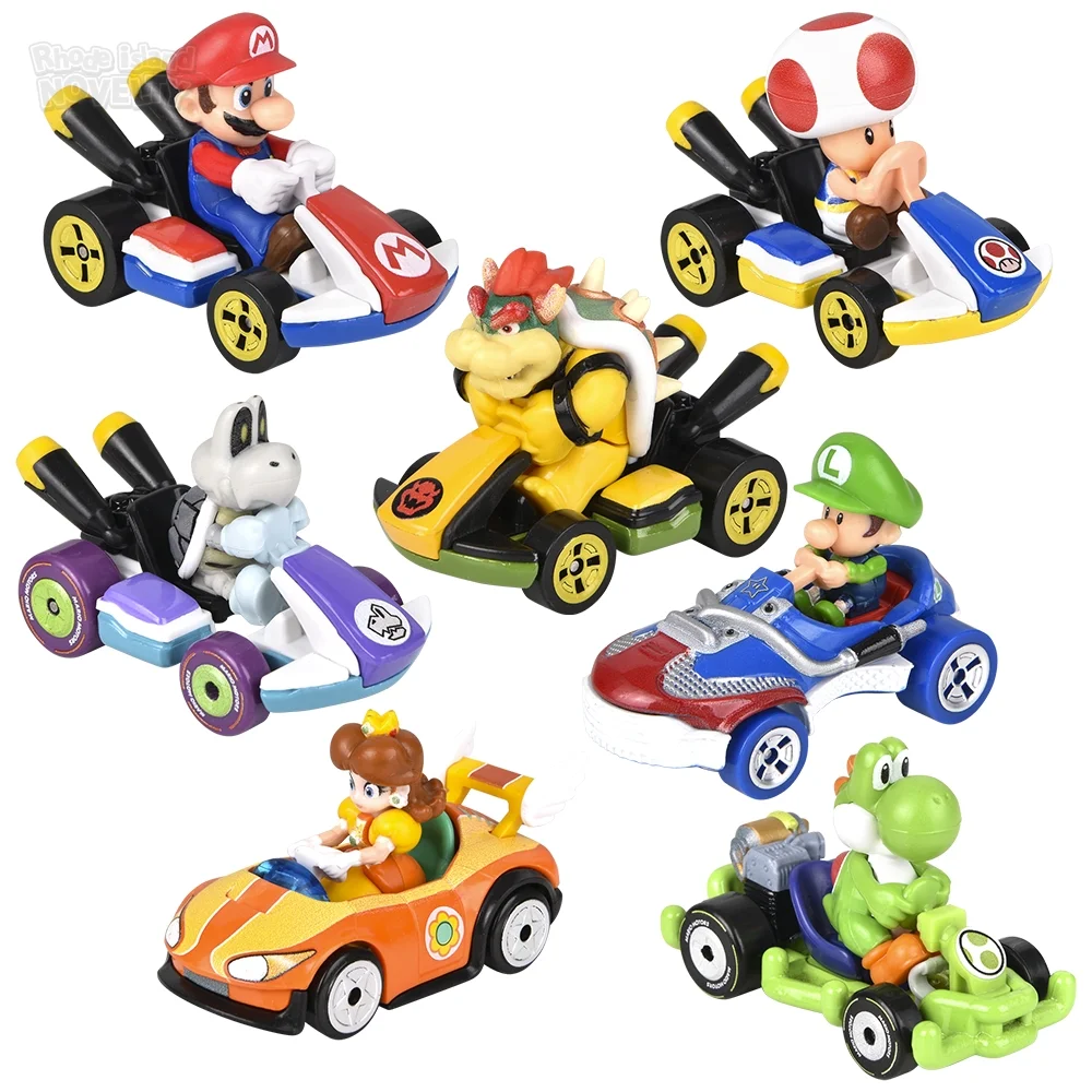 Hot Wheels Mario Kart Character Cars (Asst.) 1:64