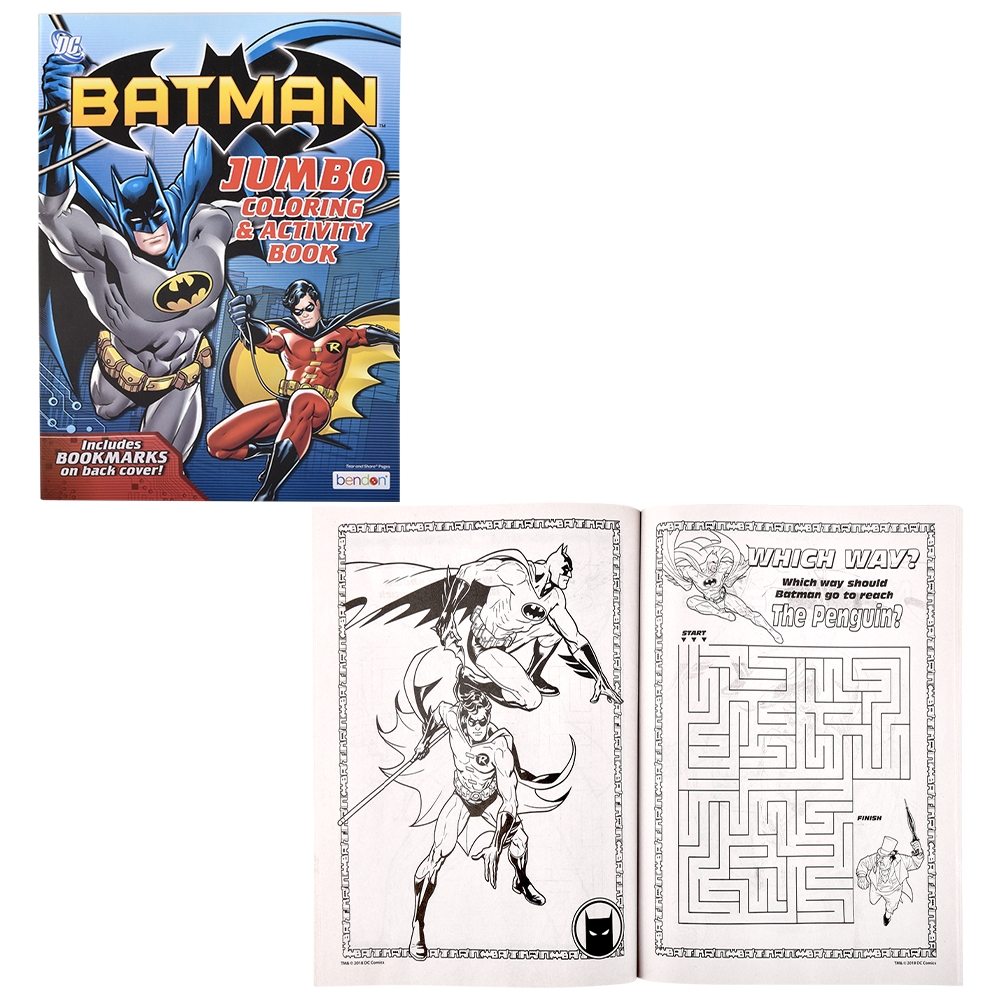 Batman Jumbo Coloring Book