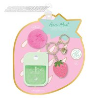 Strawberry Auro Mist Keychain 4"