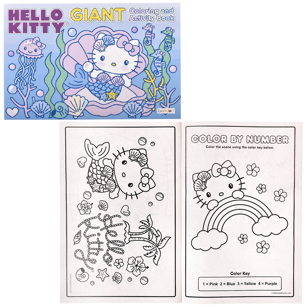 Hello Kitty Giant Coloring And Activity Book 16"