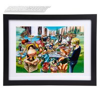 One Piece - Framed Print Hot Dog Party