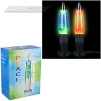 Peace Motion Lamp Kit (2 Asst) (6 Cnt) 16"