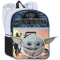 Mini Backpack Shaped Front Pocket-Stars Wars Baby Yod