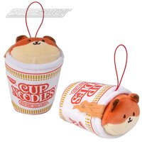 Anirollz Cup Of Noodles Foxiroll Keychain 4"