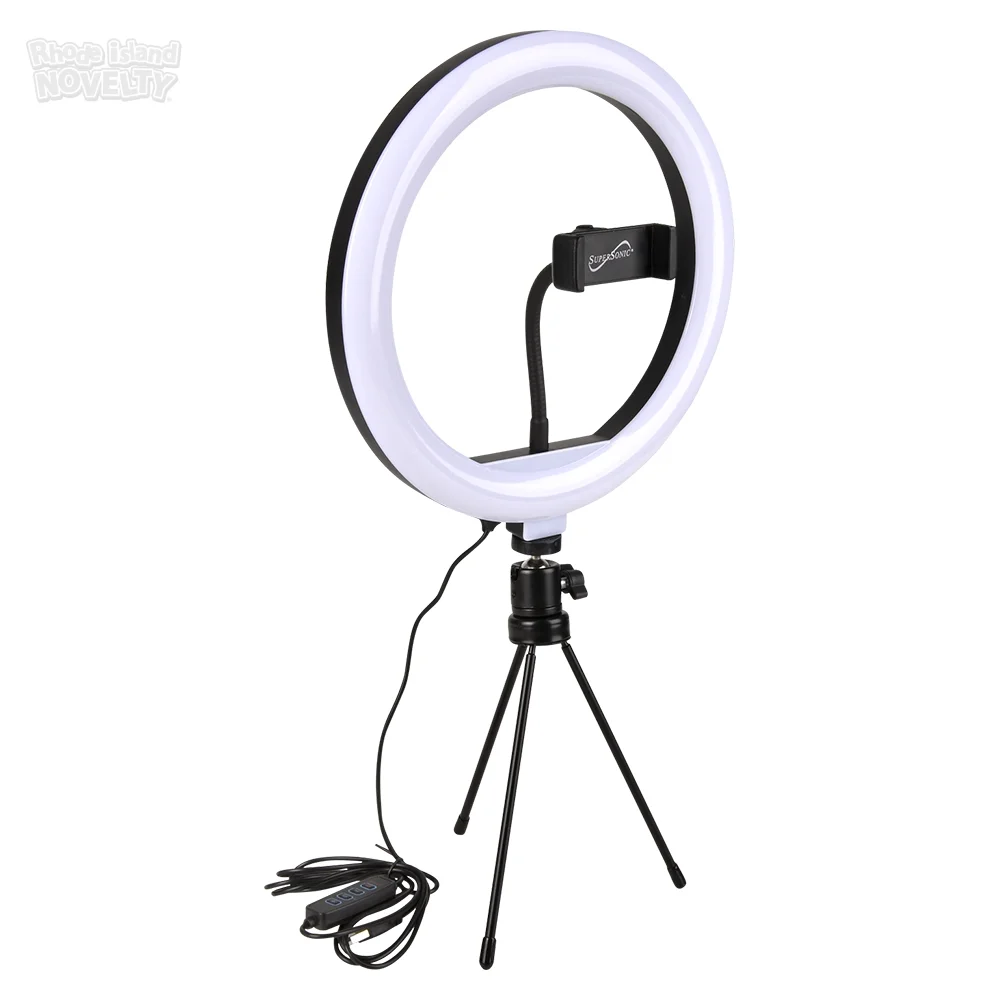 Supersonic PRO Live Stream 10 LED Table Top Selfie Ring Light