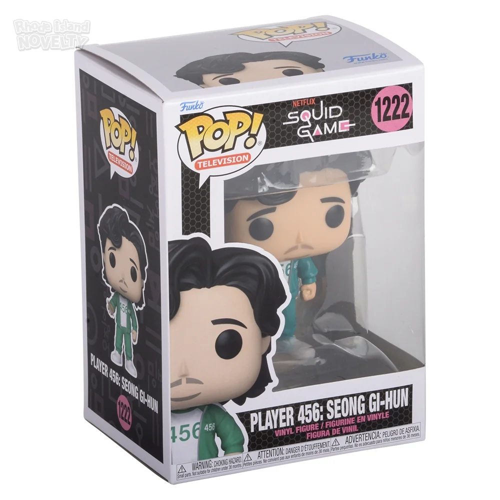 Funko Pop! Television: Squid Games-Player 456 Seong 1222