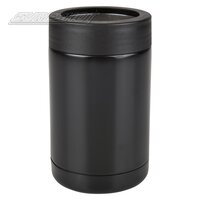 Double Wall Stainless Steel Can Cooler 5" Black