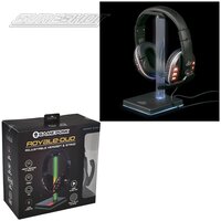 Gaming LED Headset And Stand Combo