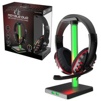 Gaming LED Headset And Stand Combo