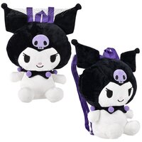 Kuromi Plush Backpack 14"