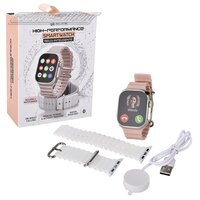 High Performance Smartwatch (Pink/White) 6"