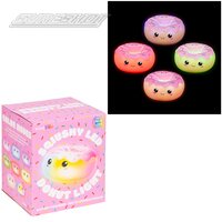 Color Changing Donut Touch Light 4"
