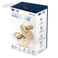 Bluetooth Halo True Transparency Earphones - Gold