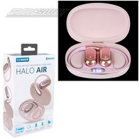 Bluetooth Halo True Transparency Earphones - Rose Gold