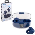 Bluetooth Curve Air True Transparency Earcuffs - Navy