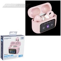 Bluetooth Noise Cancelling Elektra Tws Earphones - Pink