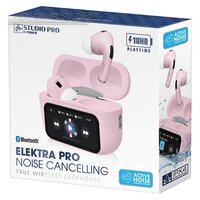 Bluetooth Noise Cancelling Elektra Tws Earphones - Pink