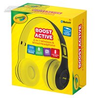 Crayola Boost Active Headphones - Yellow