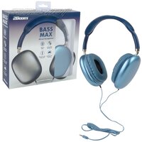 Bass Max Wired Headphones - Blue