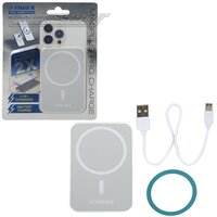 Mag Plus Pro Power Bank 5000 Mah - White