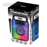 Bluetooth Tws LED Flame Light Speaker W/ Mic