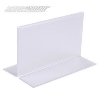Clear Acrylic Upright Shelf Card Holder