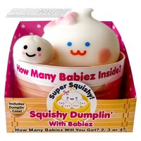 Squishy Dumplin W/Babies (12ea/Dsp)
