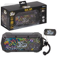 Bluetooth Beat Box Speaker - Black 9"