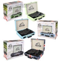 Victor Dual Bluetooth Suitcase Turntable