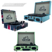 Victor Dual Bluetooth Suitcase Turntable
