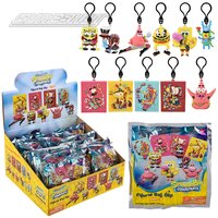 3D Foam Figure Keyclip - Classic SpongeBob 2.5" (24ea/Dsp)
