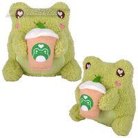 Coffee Sippin Frog 6"