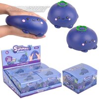 Squishy Jumbo Blueberry 6.5" (Moq 4ea)