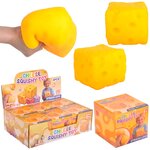 Big Squishy Cheese 4.25" (6ea/Dsp)