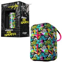 Wireless Rugged Mini Graffiti Speaker 4.5"