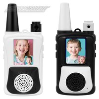Video Talk 2-Way Walkie Talkies W/ Adjust Camera 6"