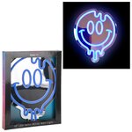 Neon LED Drippy Smile Sign 12"
