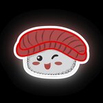 Neon Sushi Wall Lamp 14"