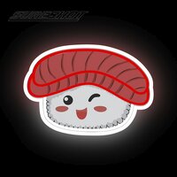 Neon Sushi Wall Lamp 14"