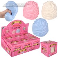 Jumbo Squishy Cream Rolls (3 Asst) 4" (6ea/Dsp)